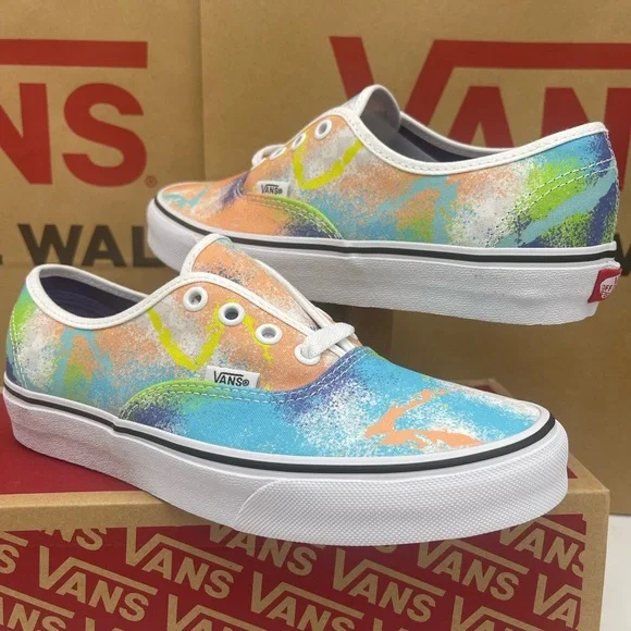 Vans Men’s Authentic(Retro Mart) Multi/True White Sneakers VN0A348A40L